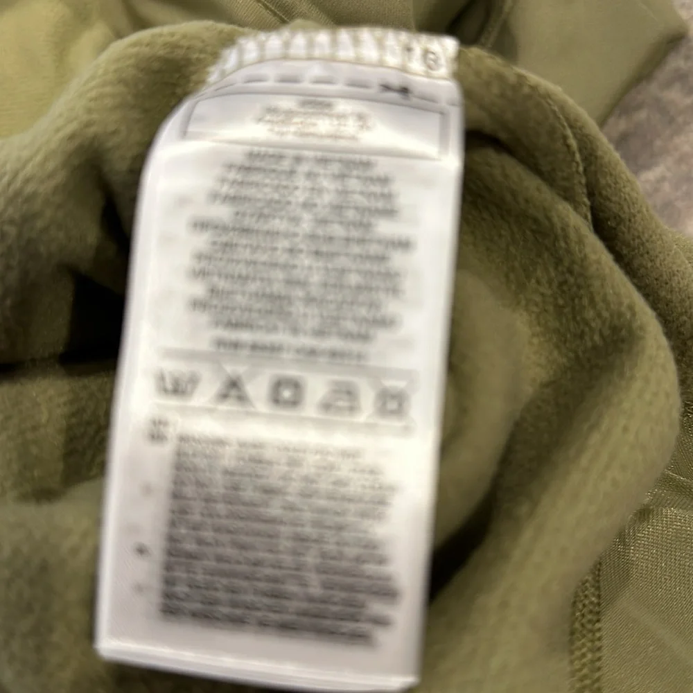 ADIDAS NWOT HOODIE MENS SIZE L ARMY GREEN FROM SAKS. NWOT